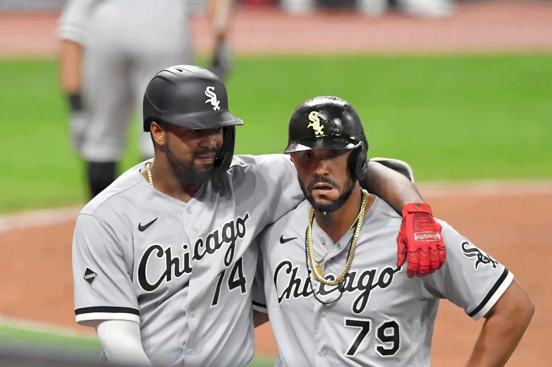 Chicago White Sox Players Celebrating Wallpaper