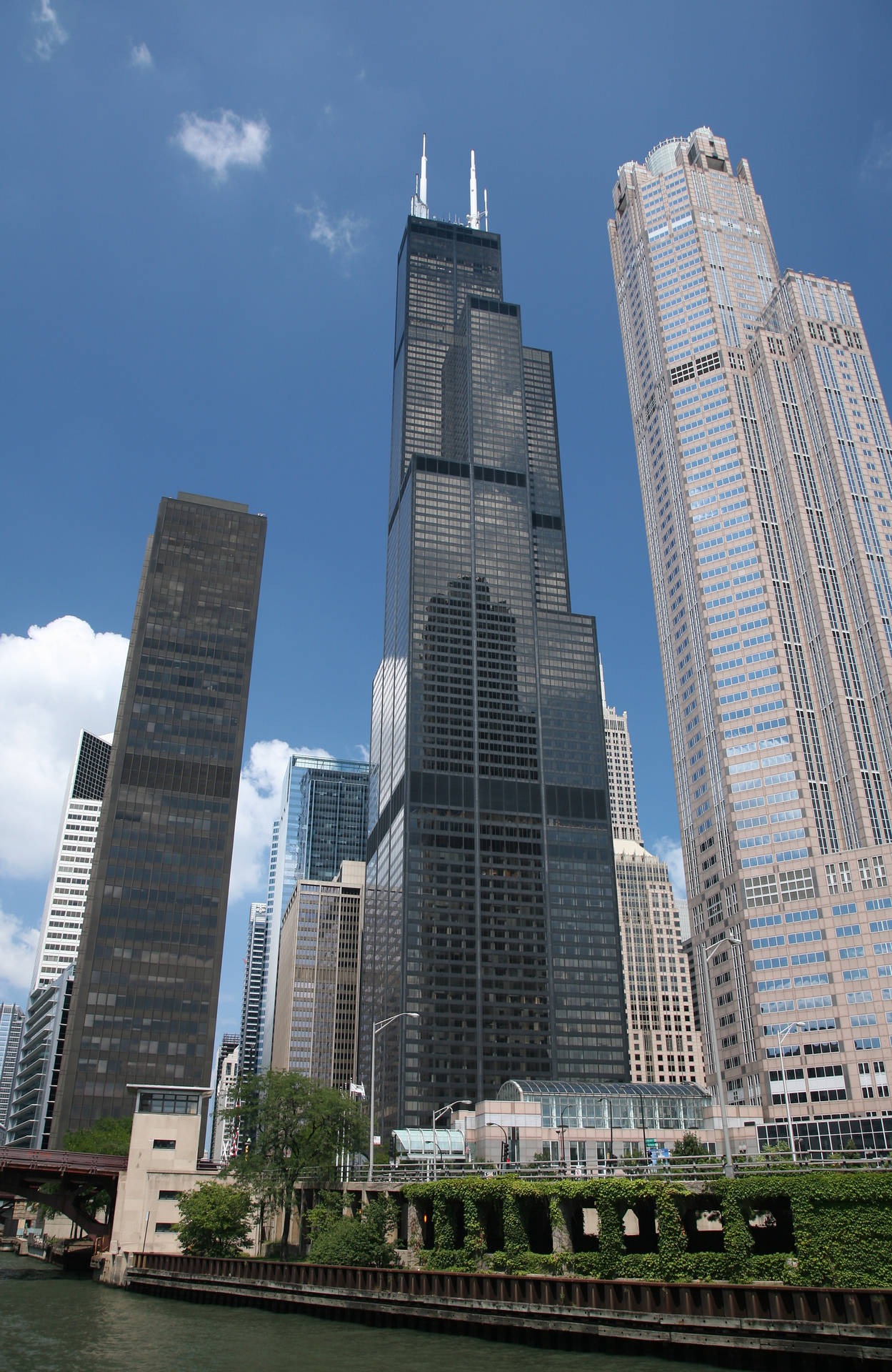 Chicago Willis Tower Skyscraper Wallpaper