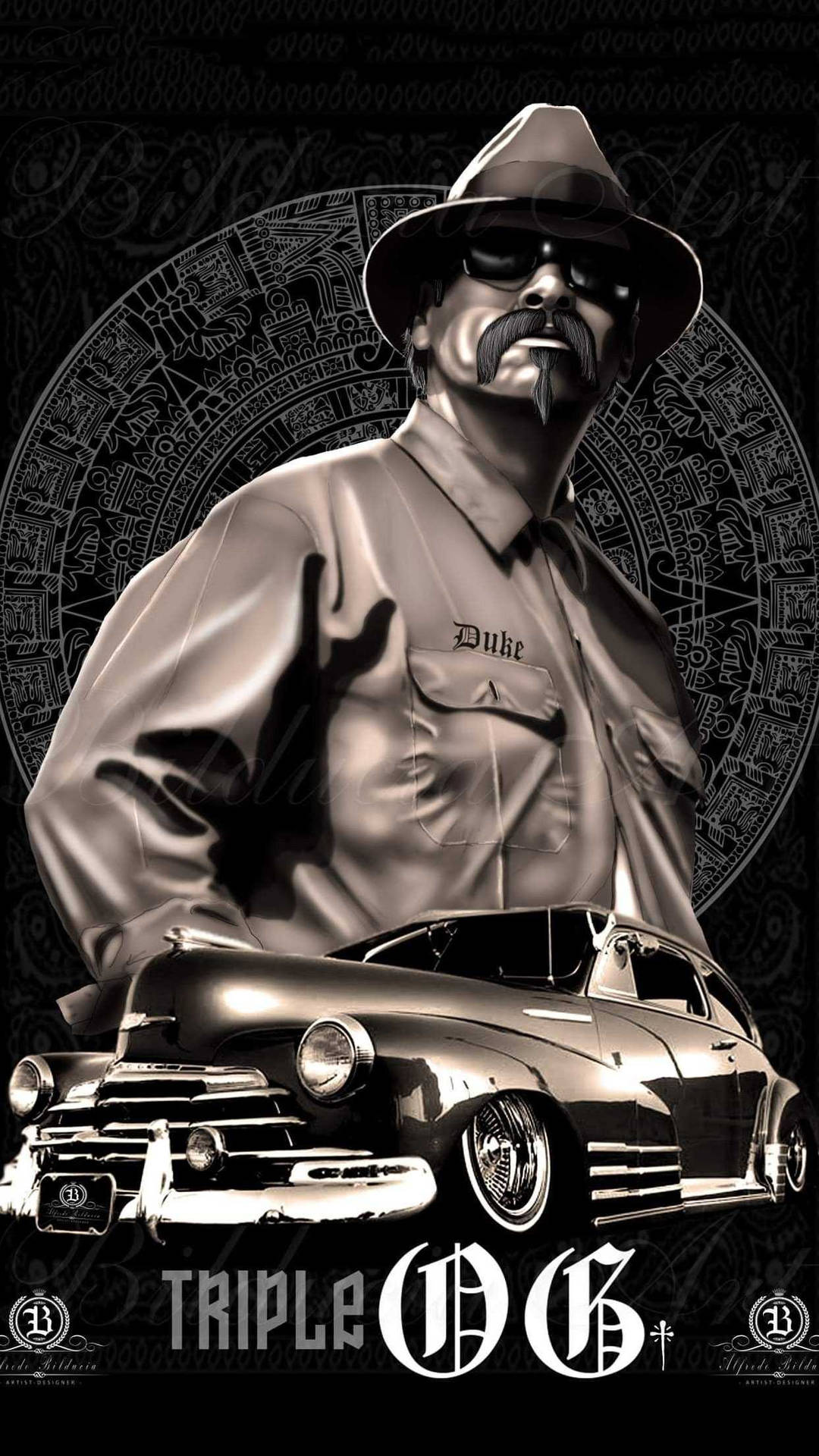 American Chicano Wall Mural | Buy online at Europosters