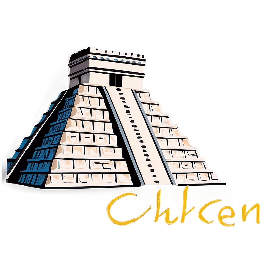 Chichen Itza Illustration Png 9 PNG
