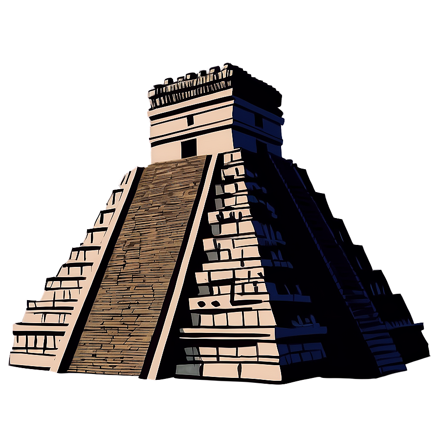 Chichen Itza Kukulkan Pyramid Png 88 PNG
