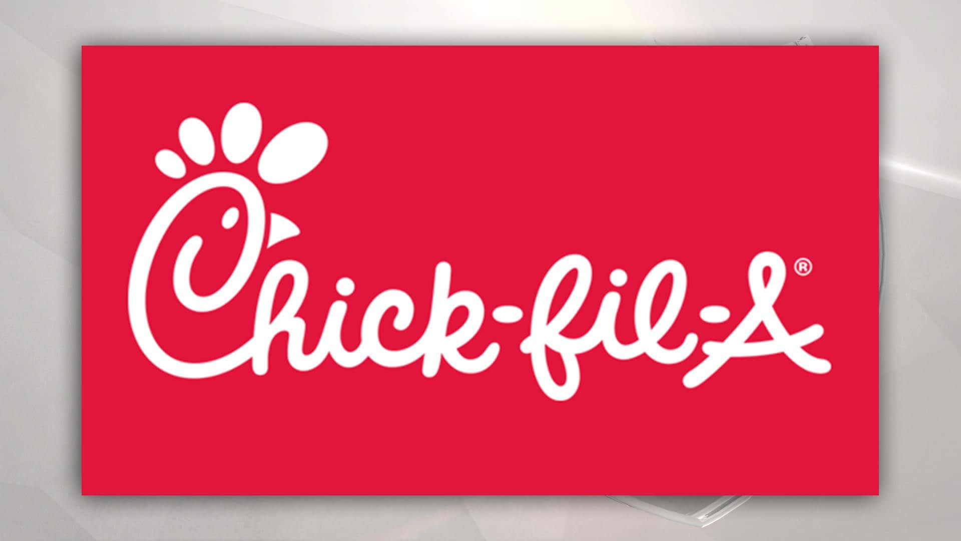 Chick Fil A Logo On A White Background