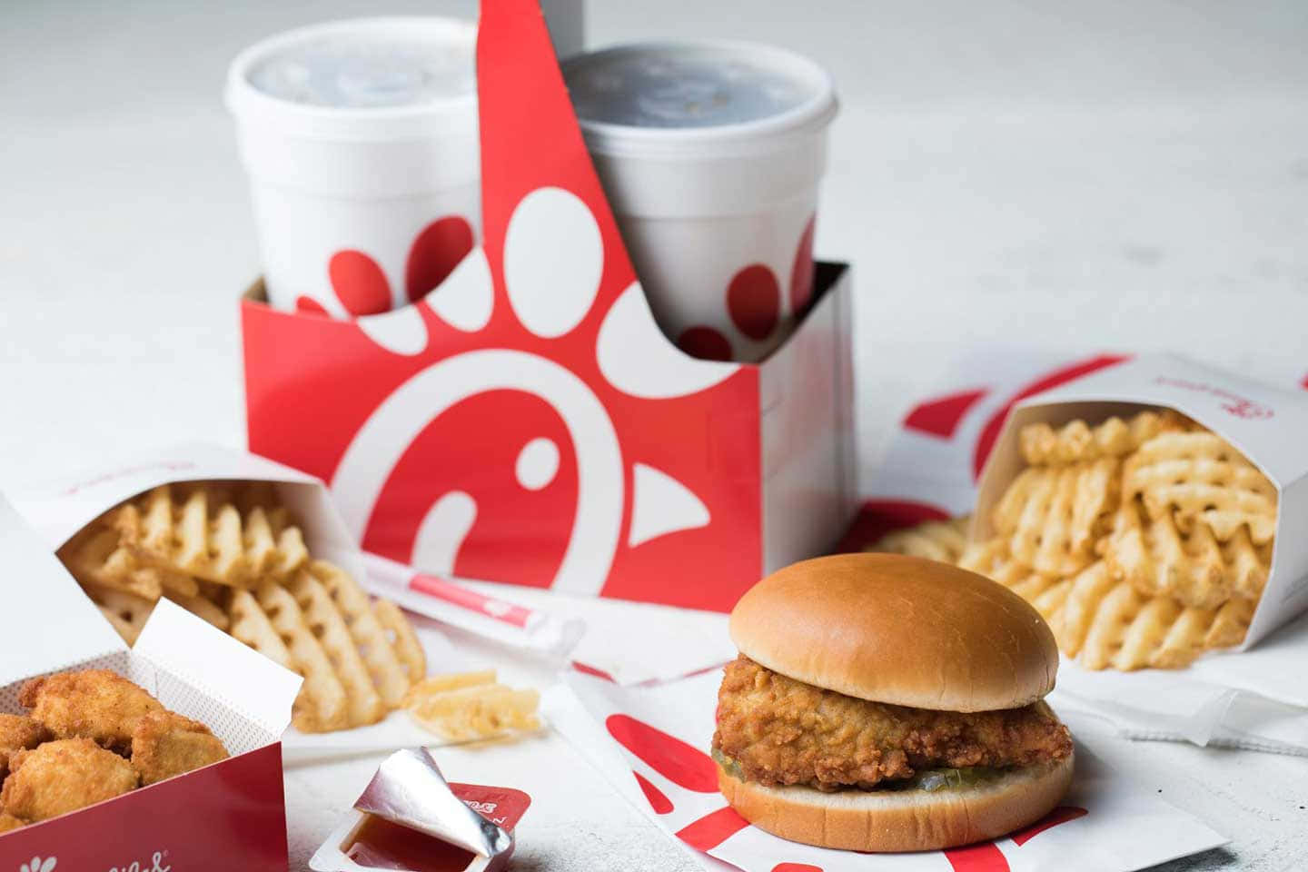 Enjoy our delicious Chick Fil A!