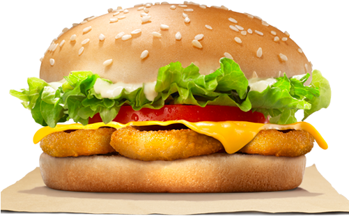 Chicken Burgerwith Cheeseand Vegetables.png PNG