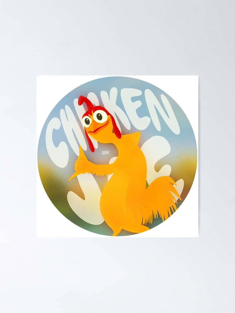 Chicken Joe Cartoon Sticker Wallpaper