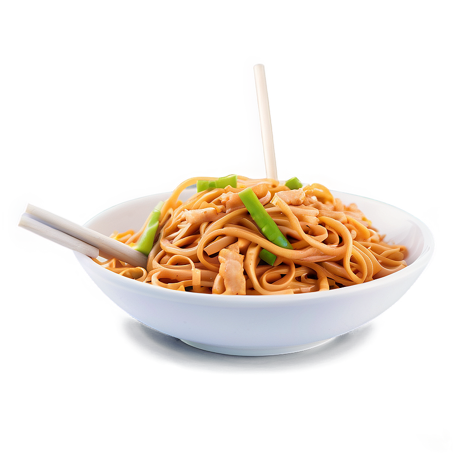 Download Chicken Lo Mein Noodles Png Gpm | Wallpapers.com