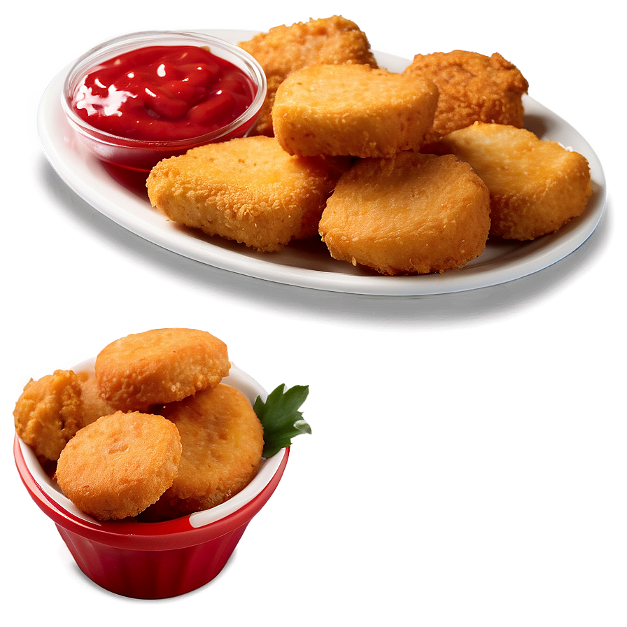 Chicken Nuggets Platter Png Bxx PNG