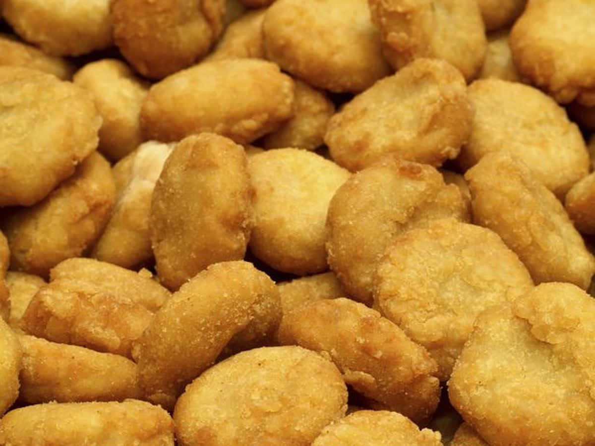Chicken Nuggets Piled Up Wallpaper