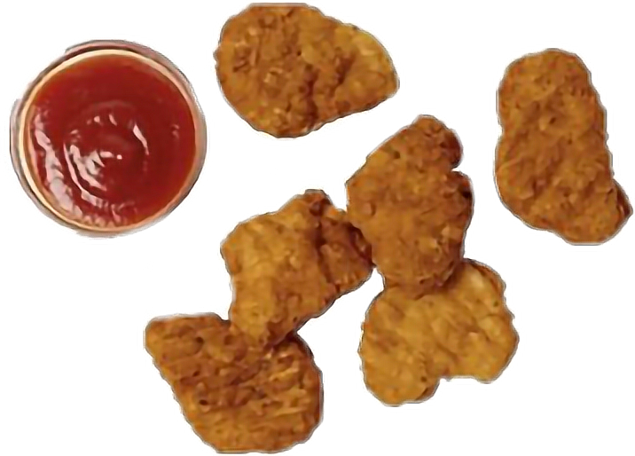 Chicken Nuggetswith Dipping Sauce PNG