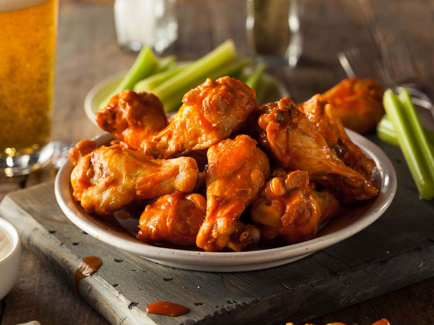 Chicken Wings Appetizing Picture