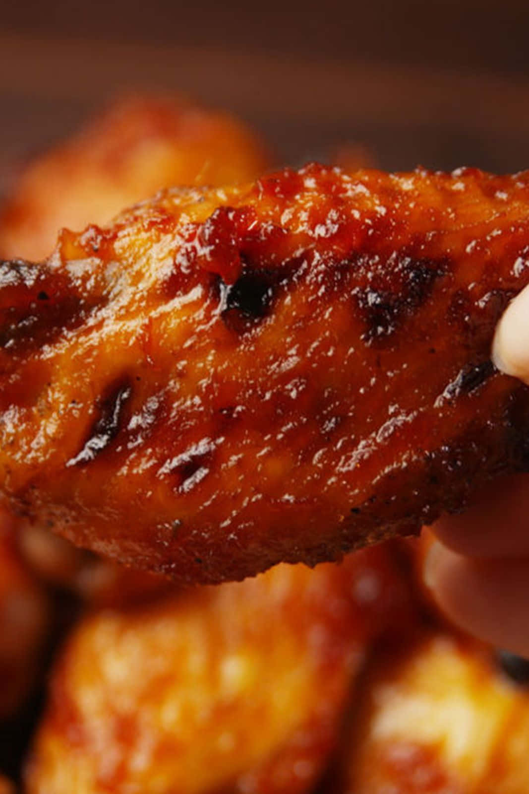 Chicken Wings Golden Brown Skin Picture