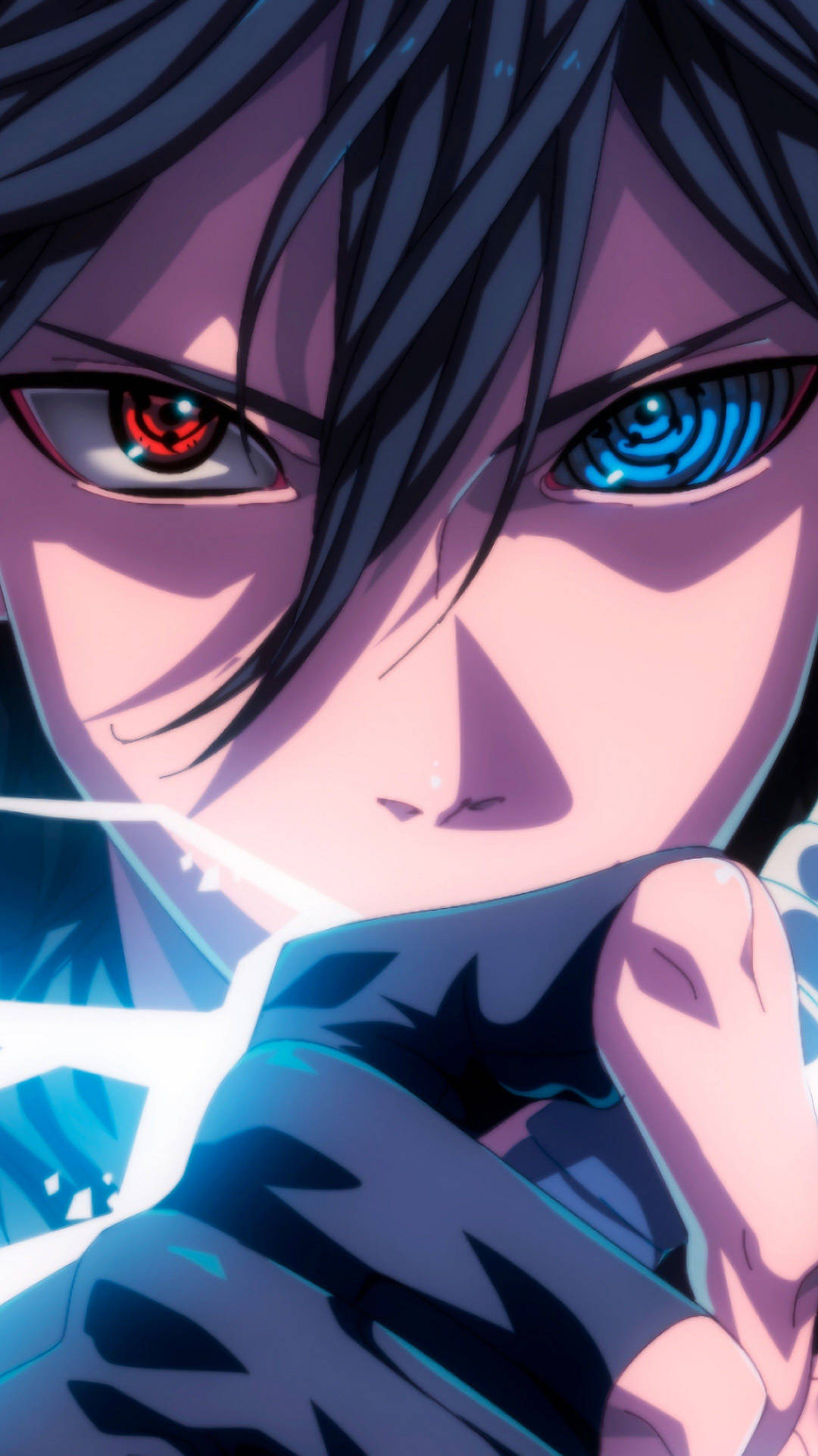 Chidori Sasuke Eyes Wallpaper