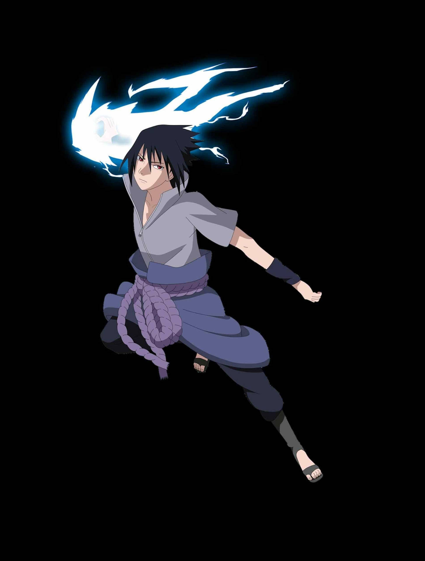 Chidori Sasuke Levitating