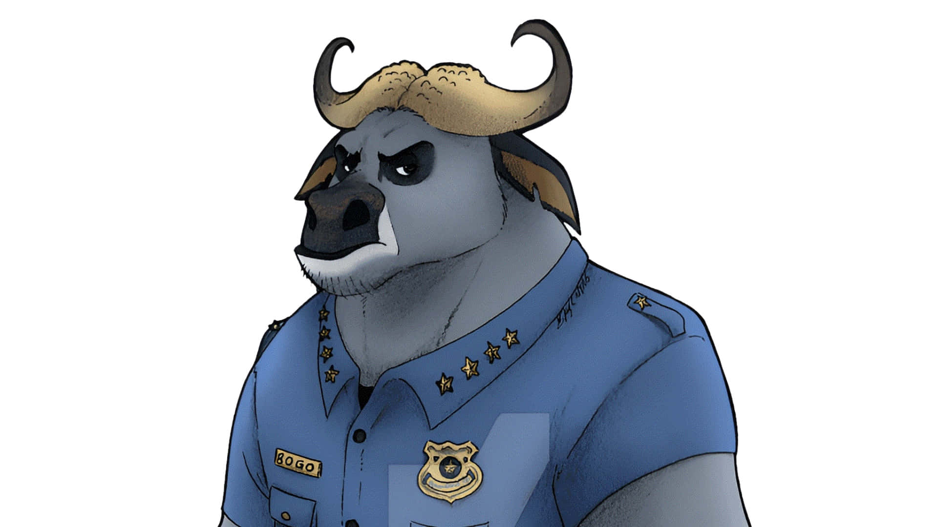 Chief Bogo Character Art Wallpaper