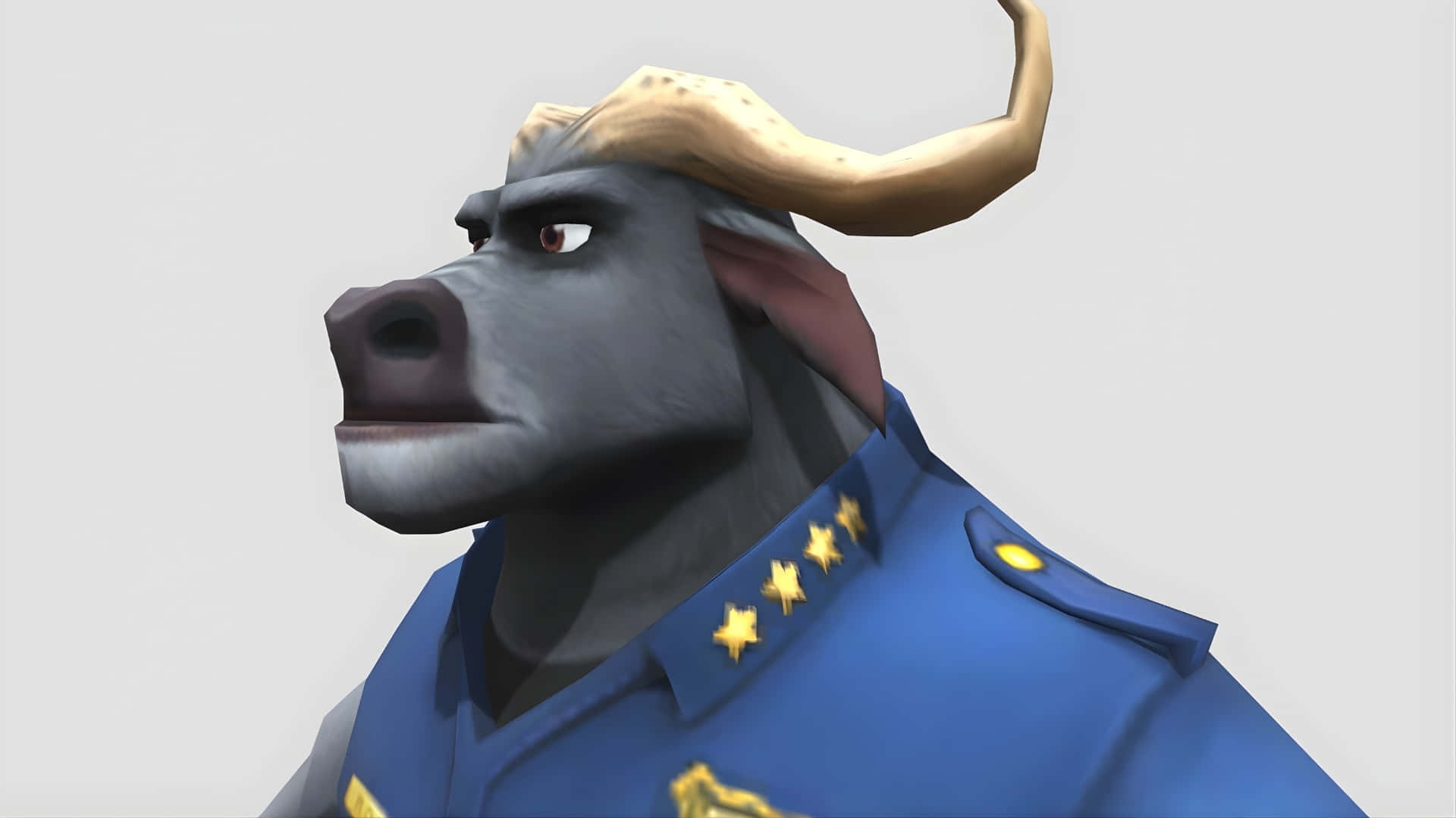 Personaje Jefe Bogo Zootopia Fondo de pantalla