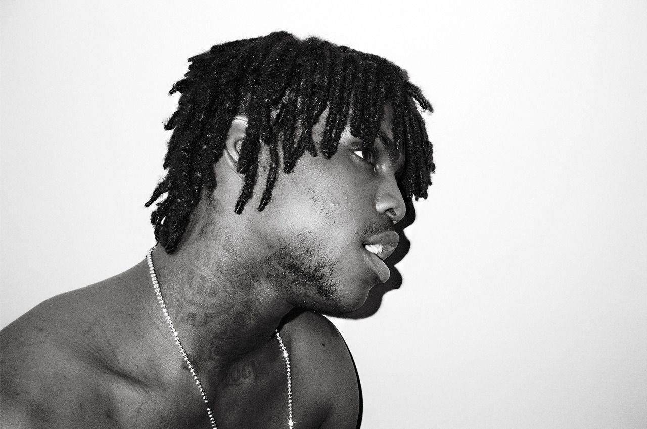 Chiefkeef Fotoshooting In Monochrom Wallpaper