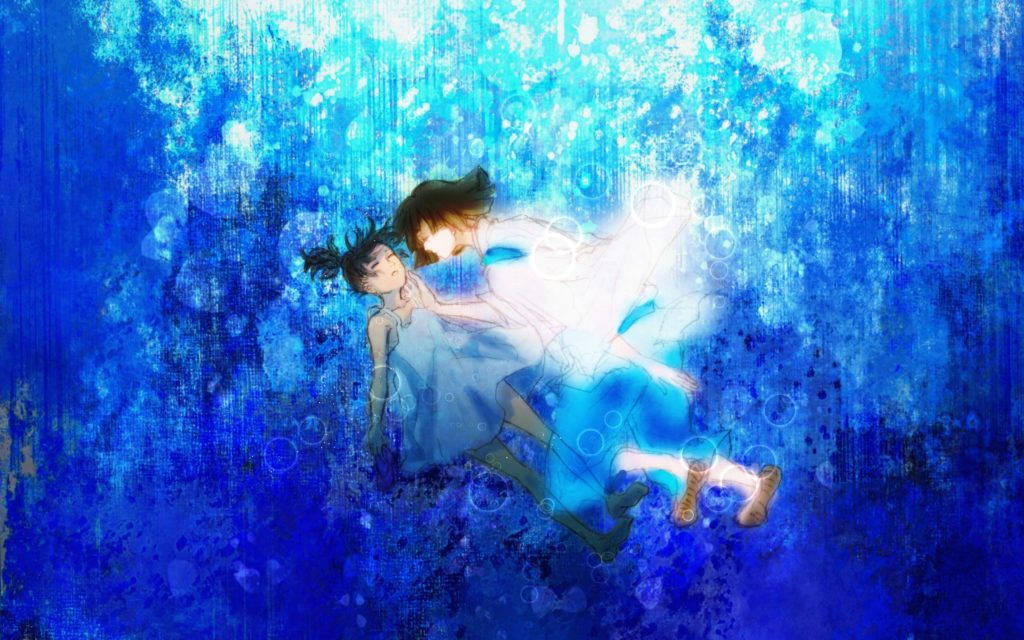 Chihiro And Haku Anime Desktop Picture