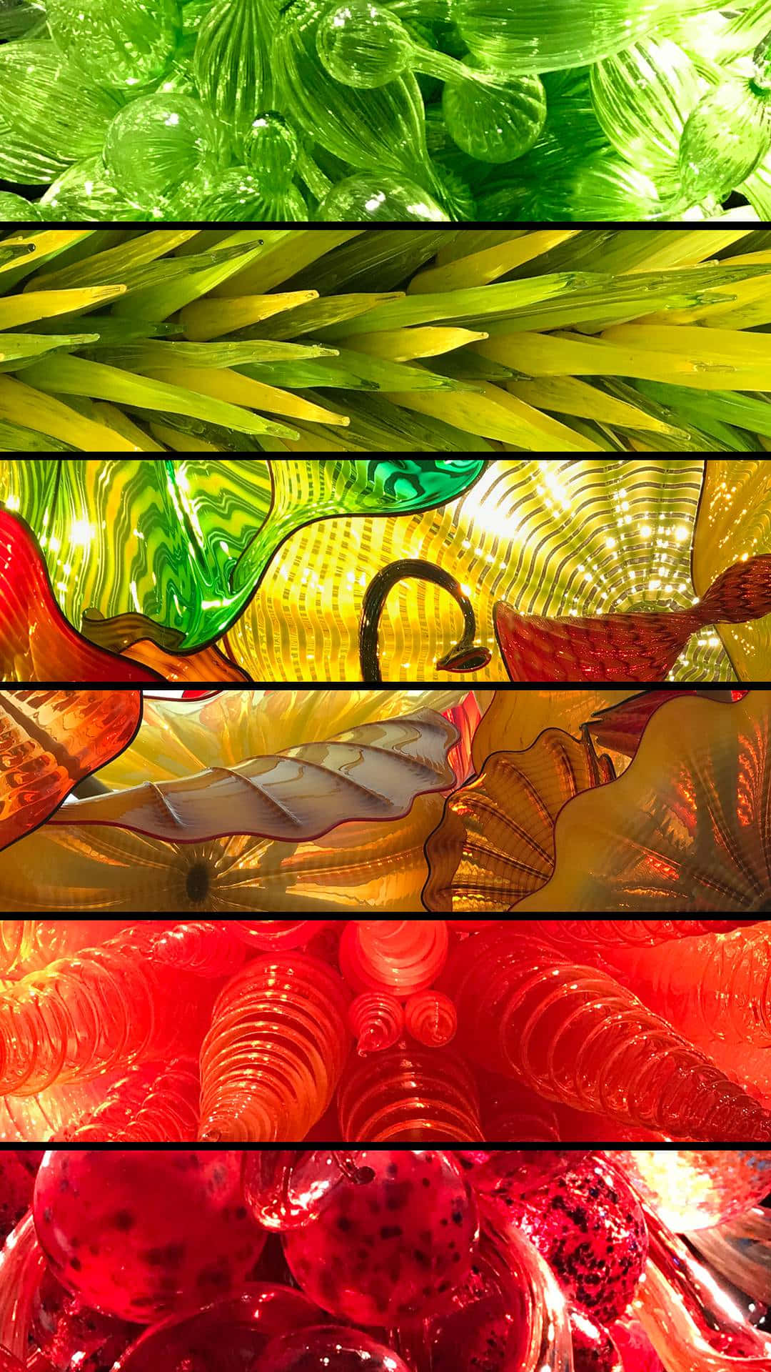 Chihuly Glass Art Ceiling Colors Wallpaper