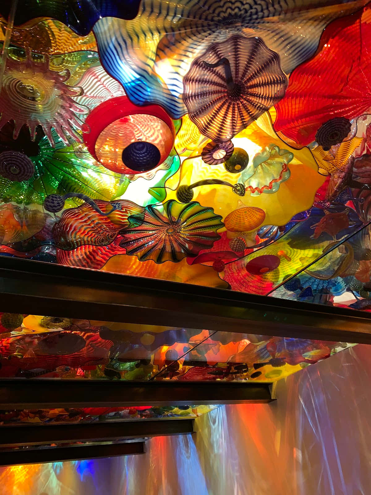 Chihuly Glass Ceiling Artwork Wallpaper