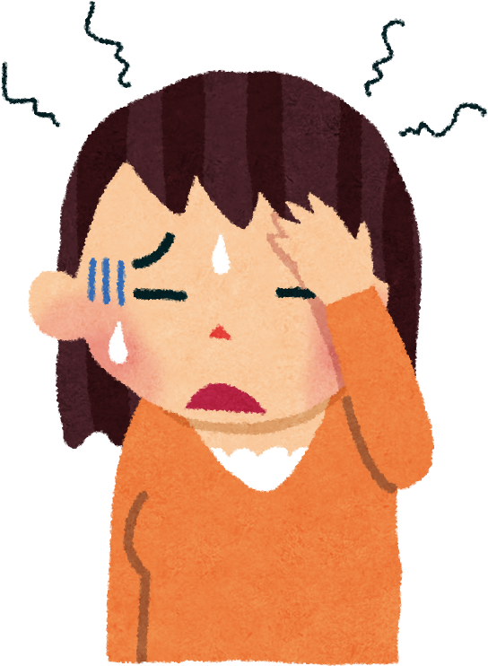 Child Headache Illustration PNG