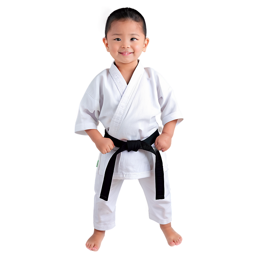 Child In Karate Uniform Png 34 PNG