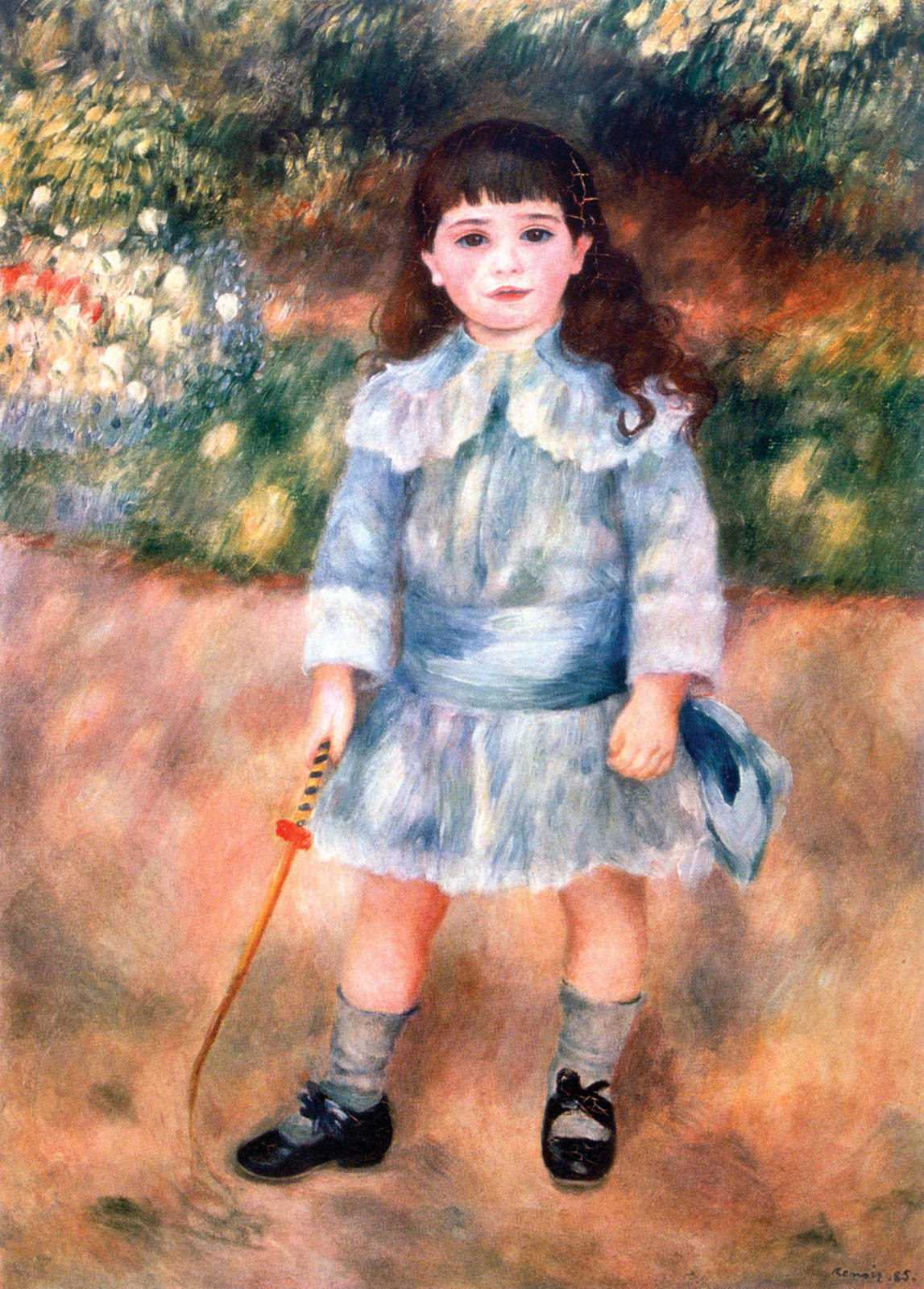 Child In The Garden By Renoir Wallpaper