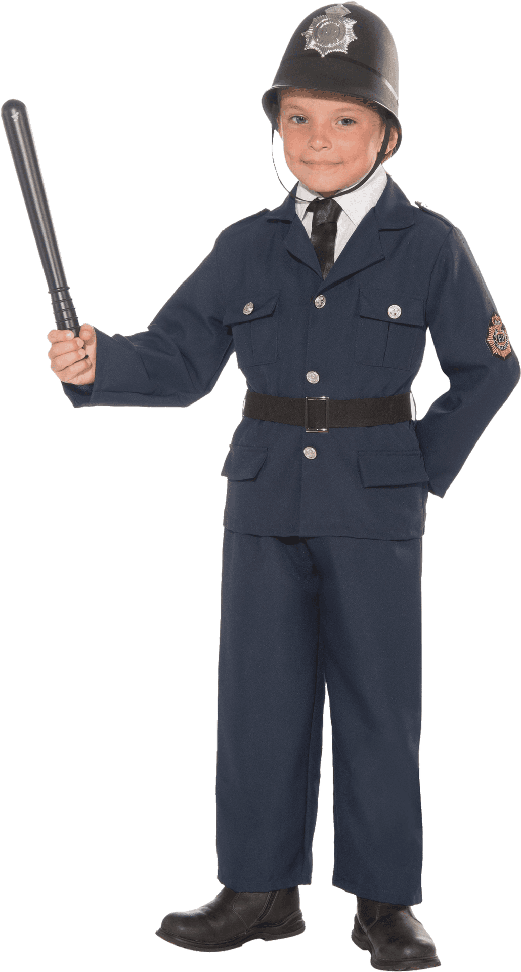 Child Police Officer Costume PNG