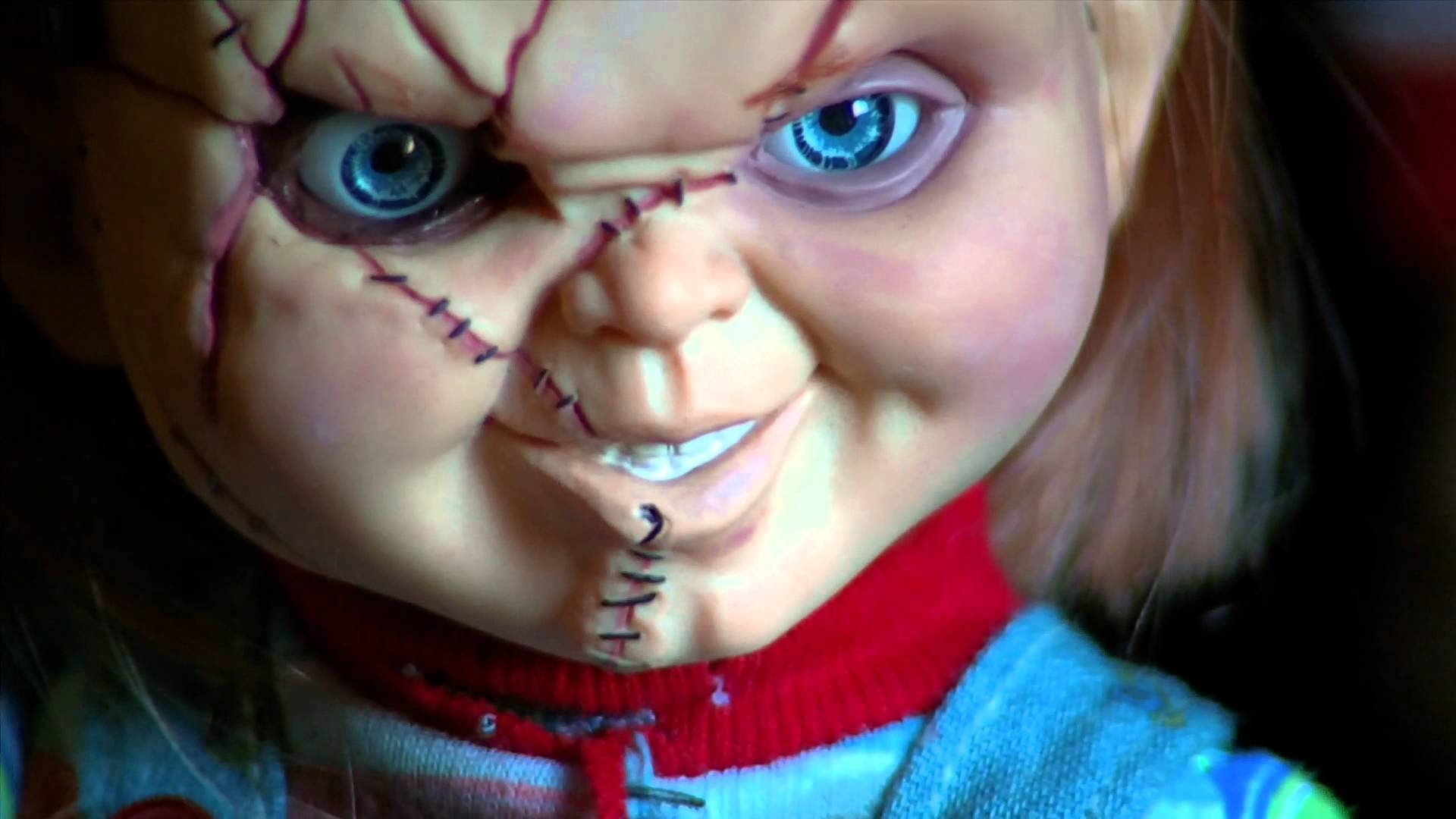 Child's Play Close-up Chucky Wallpaper
