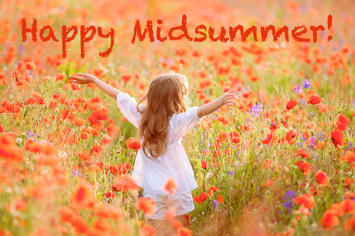 Download Childin Poppy Field Midsummer Celebration Wallpaper ...