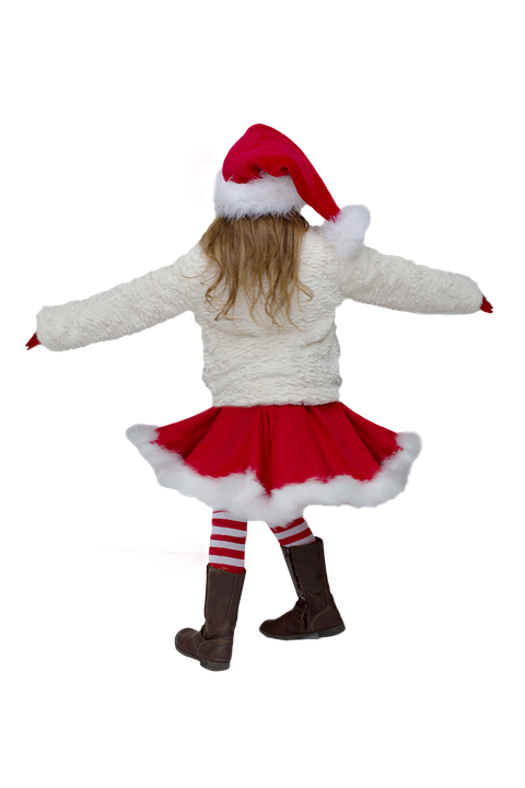 Childin Santa Outfit Spinning PNG