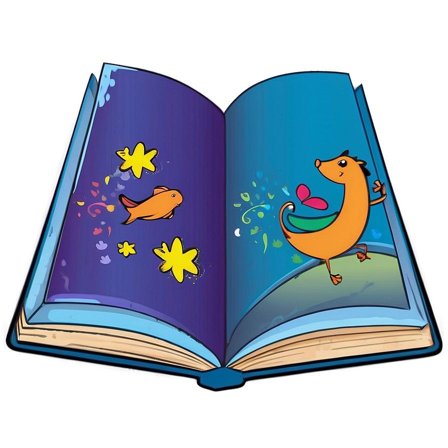 Children's Book Vector Drawing Png Fmd PNG