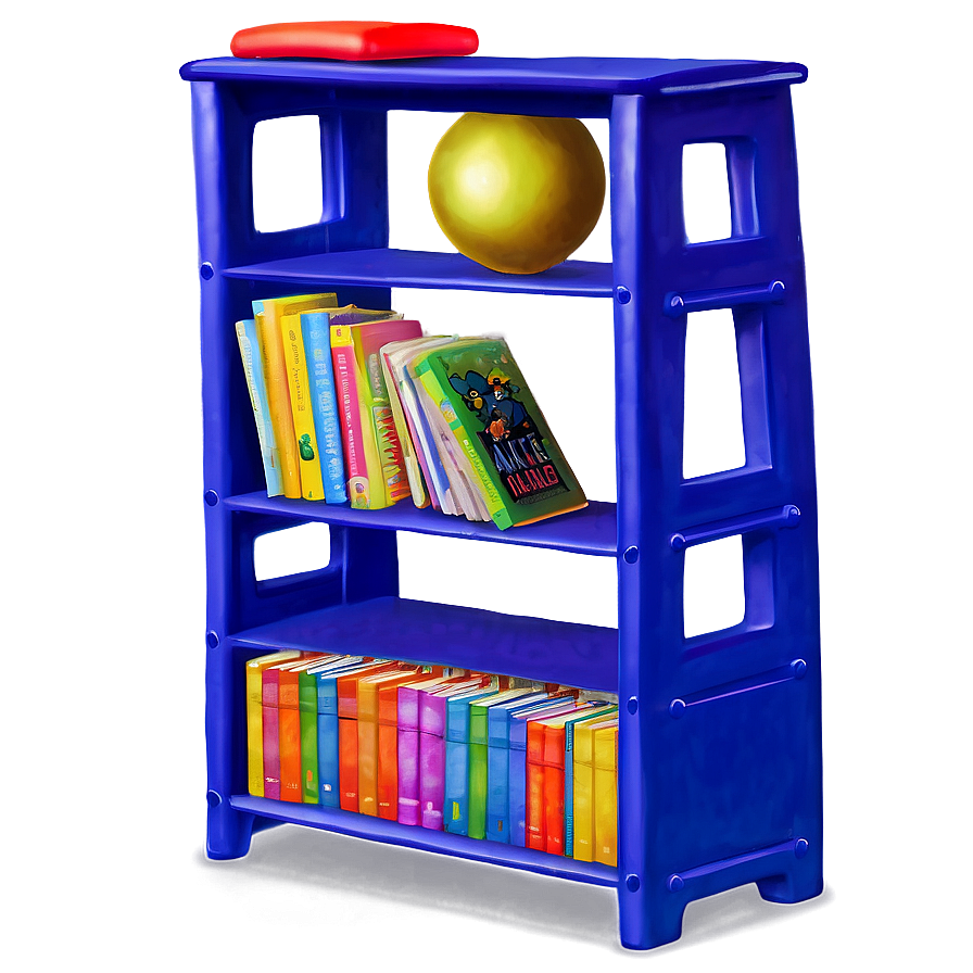Children's Bookshelf Theme Png Xvx95 PNG