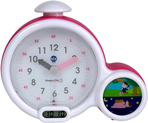 Childrens Alarm Clockwith Night Light PNG