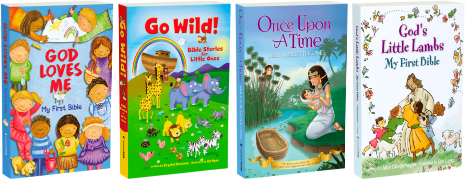 Childrens Bible Storybooks Collection PNG