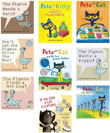 Childrens Book Covers Collection Pete The Cat PNG