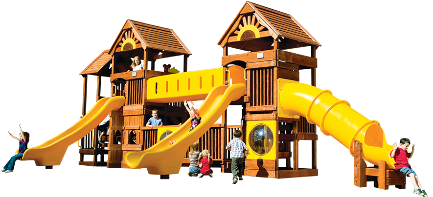 Childrens Wooden Playset Activity PNG