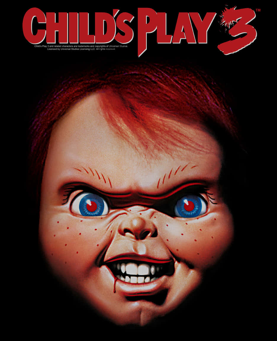 Download Childs Play3 Movie Poster Chucky | Wallpapers.com