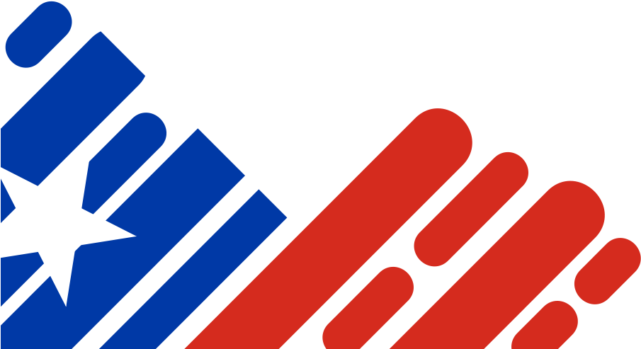 Chilean Flag Abstract Design PNG