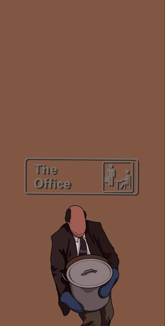 Chili The Office iPhone Wallpaper