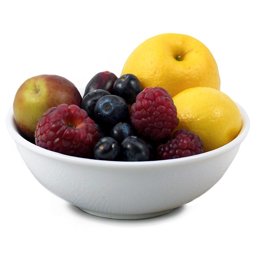 Chilled Fruit Bowl Png 06132024 PNG