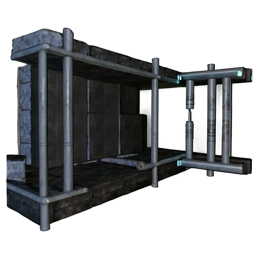 Chilling Dark Basement Png 06242024 PNG