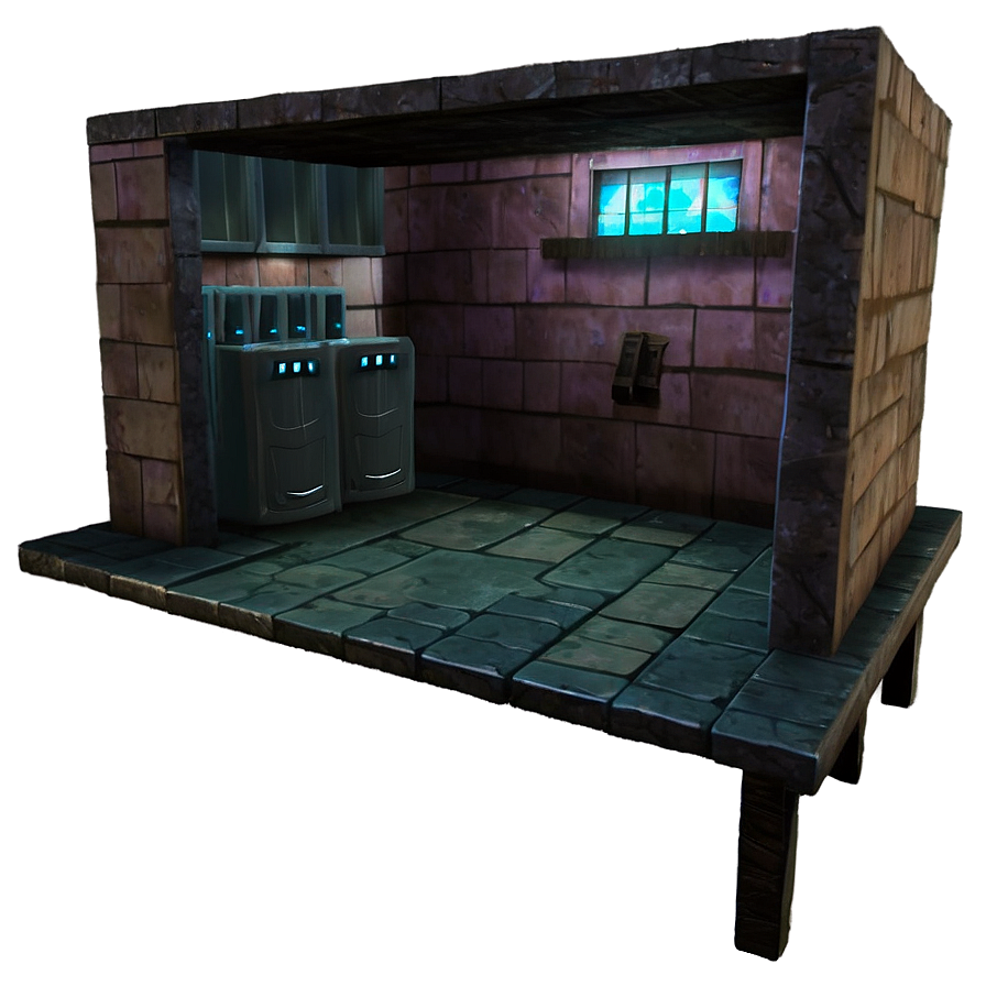 Chilling Dark Basement Png Skj PNG