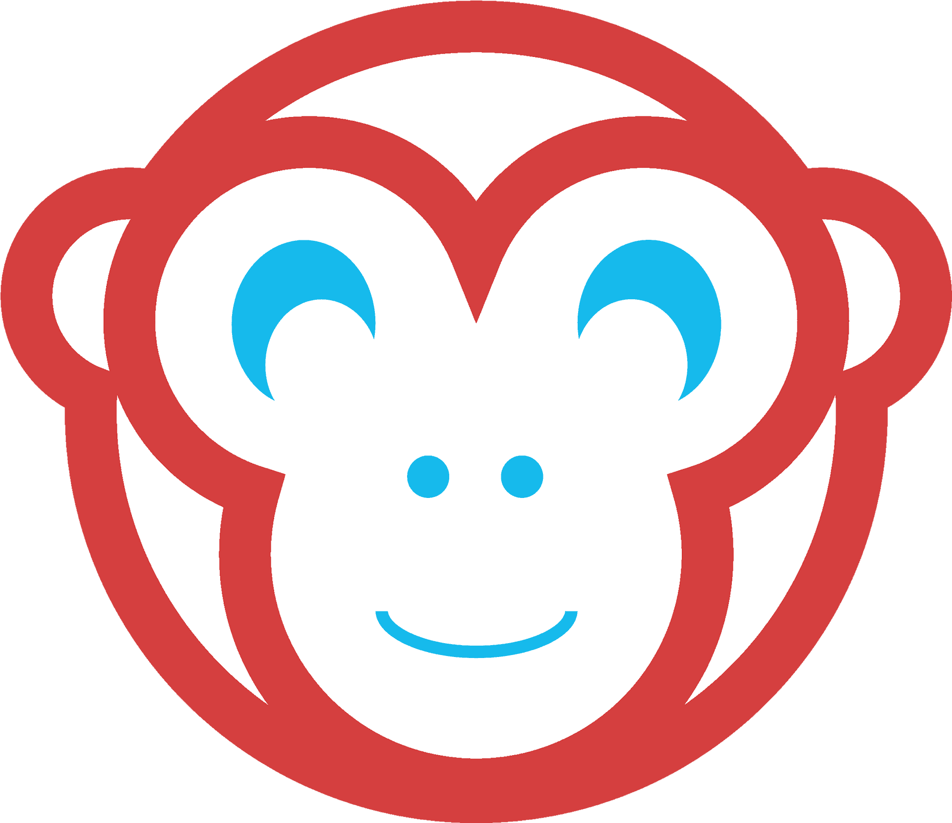 Chimpanzee Emoji Graphic PNG