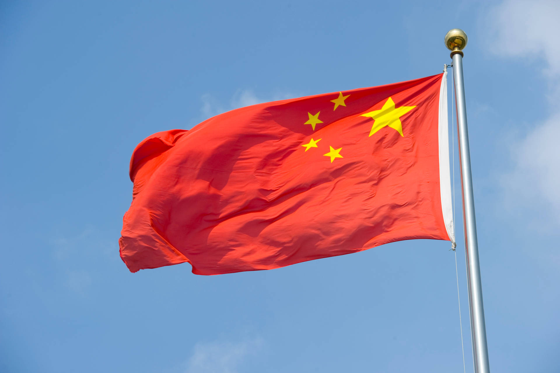 Banderade China Durante El Día Fondo de pantalla