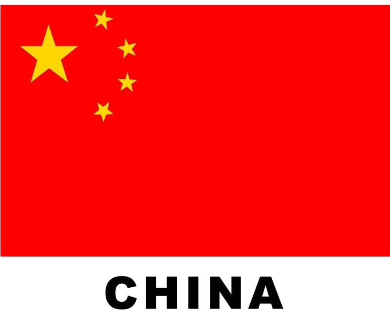 China Flag Graphic PNG