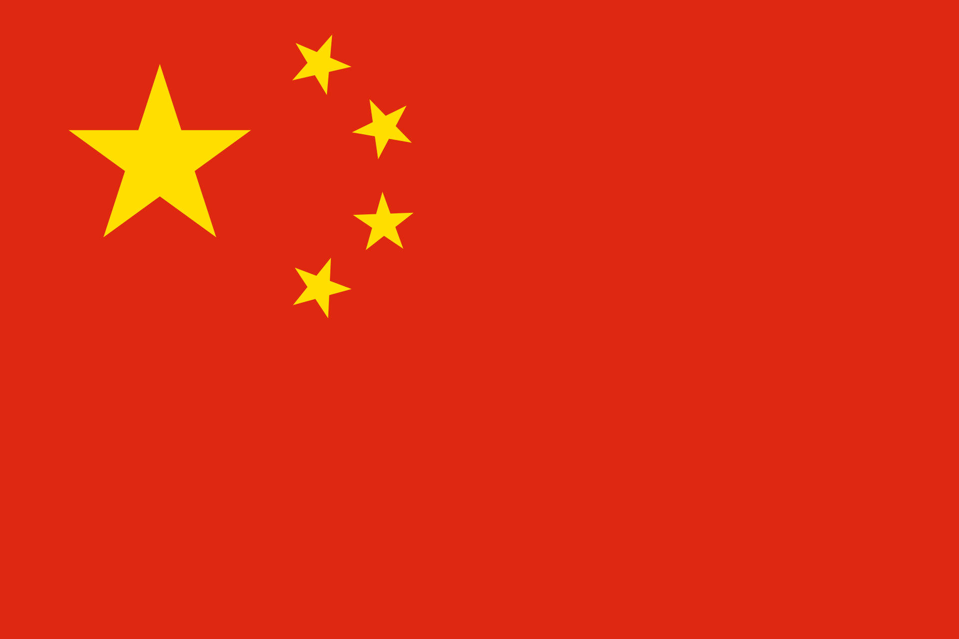 China National Flag Background