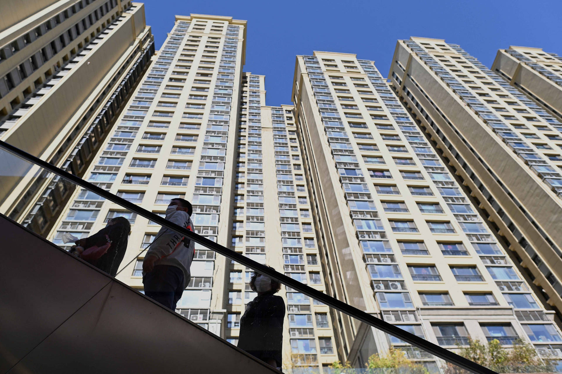 China Real Estate Rise Buildings Wallpaper