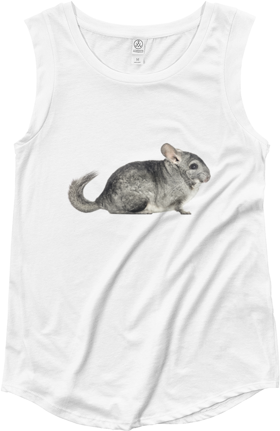 Chinchilla Graphic Tank Top PNG