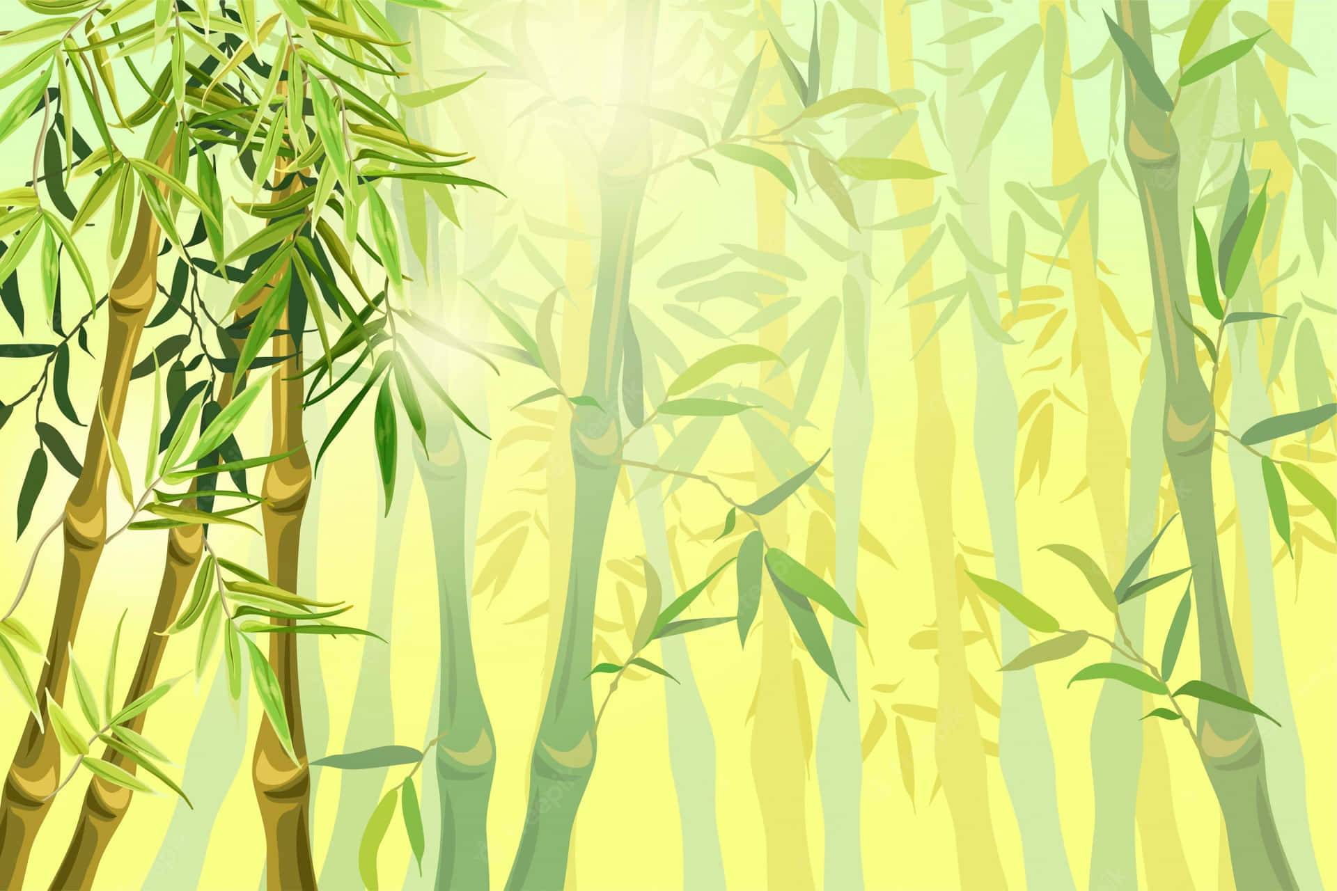 "The Beauty of Chinese Bamboo" Wallpaper
