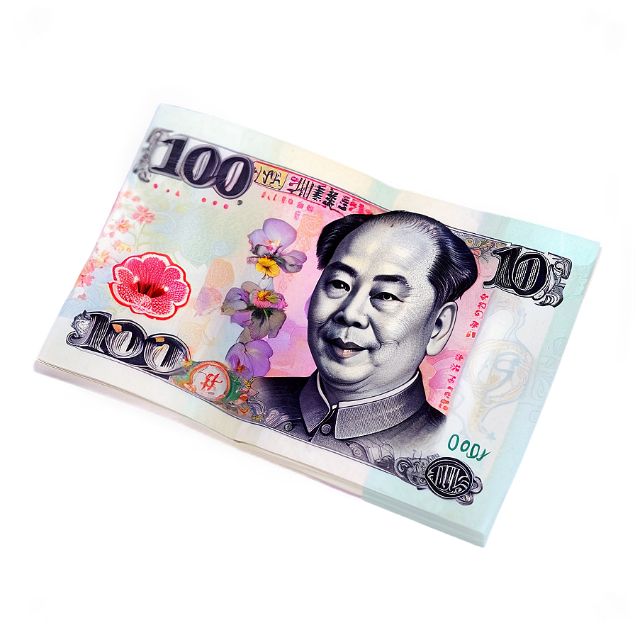 Download Chinese Currency Yuan Notes Png 06112024 | Wallpapers.com